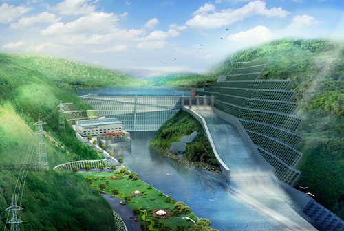 永川老挝南塔河1号水电站项目